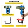 VEVOR Tree Climbing Spikes, 4 in 1 Alloy Metal Adjustable Pole Climbing Spurs, w/Security Belt & Foot Ankle Straps, Arborist Equipment for Climbers, Logging, Hunting Observation, Fruit Picking