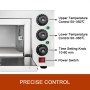Commercial 2000 W Electric Pizza Oven Single Deck Baking Machine 110v/50hz