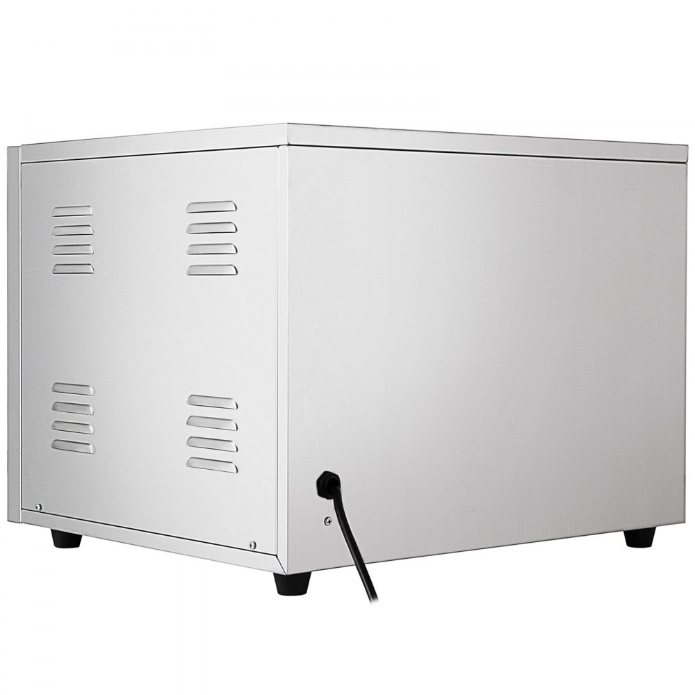 VEVOR 14'' Commercial Pizza Oven Countertop,110V 3000W Stainless Steel Electric Pizza Oven,Electric Countertop Pizza Double Deck Layer Multipurpose Snack Oven for Restaurant Home Pizza Pretzels Baked.