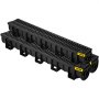 VEVOR Drainage Trench Driveway Channel Drain Kit Plastic Grate-5.8