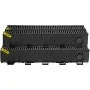 VEVOR Trench Drain System, Channel Drain with Plastic Grate, 5.9x7.5-Inch HDPE Drainage Trench, Black Plastic Garage Floor Drain, 5x39 Trench Drain Grate, with 5 End Caps, for Garden, Driveway-5 Pack