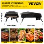 VEVOR Gas Pizza Oven Propane Pizza Oven Stainless Steel Pizza Oven for 12" Pizza