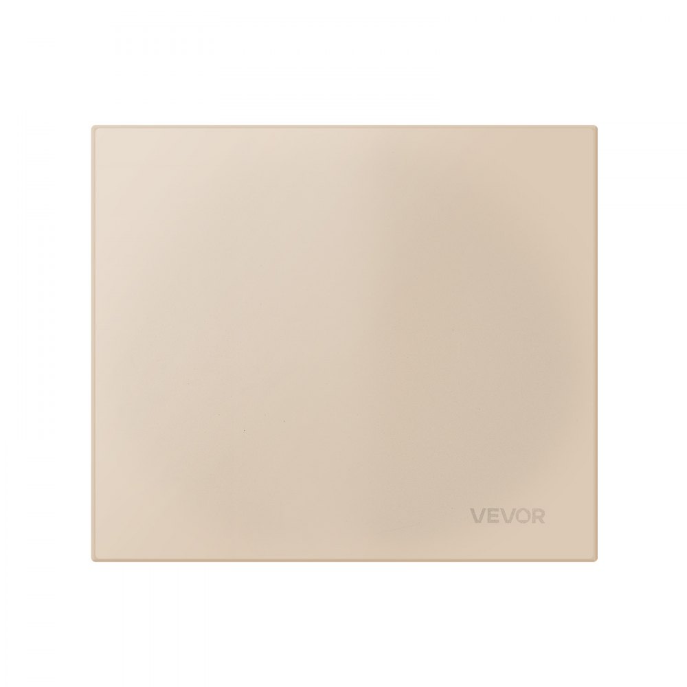 VEVOR Pizza Stone, 406 x 355 mm Rectangular Cordierite Pizza Stone, Extra Large Baking-Stone with Scraper, 15 mm Thick Heat-Resistant Cordierite, for Kitchen Oven, Baking Bread & Pizzas, BBQ Grilling