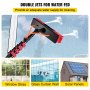VEVOR Water Fed Pole Kit Water Fed Brush 35 FT Window Cleaning & Washing Pole