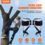 VEVOR Tree Climbing Spikes Tree Spikes Tree Aluminium Arborist Equipment Alb