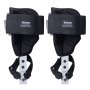 VEVOR Tree Climbing Spikes, 1 Pair Aluminum Climbing Spurs, 350lbs Load Capacity Tree Climbing Gear with Straps and Spike Protectors, Arborist Equipment for Climbers, Hunting, Fruit Picking, White