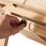 VEVOR 1500 Piece 2-in-1 Tilting & Rotating Puzzle Board 4 Drawers 34x25 in, Portable Wooden Table with Colorful Felt Drawer and Cover, 360° Rotation Puzzles Storage Jigsaw Accessories for Adult