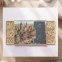 VEVOR 2000 Piece Rotating Puzzle Board with 6 Drawers and Cover, 40x29 in, Birthday Gift for Mom, Felt Surface, Portable Wooden Table, 360° Rotation Puzzles Storage Jigsaw Accessories for Adult