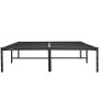 VEVOR 14 inch metal bed frame, sturdy black steel with central support and elevated design.