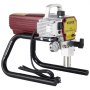 VEVOR Pro bezvzduchový striekací stroj na stenu 1500W, elektrická striekacia pištoľ, nastaviteľný tlak striekania 22 MPa s 15 m potrubím na steny a stropy/drevo a kovové farby
