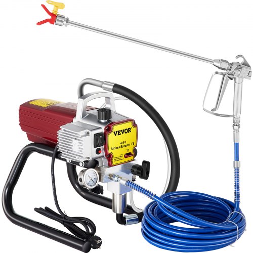 Vevor High Pressure Airless Wall Paint Spray Gun Sprayer 1500W Machine Spraying Machine