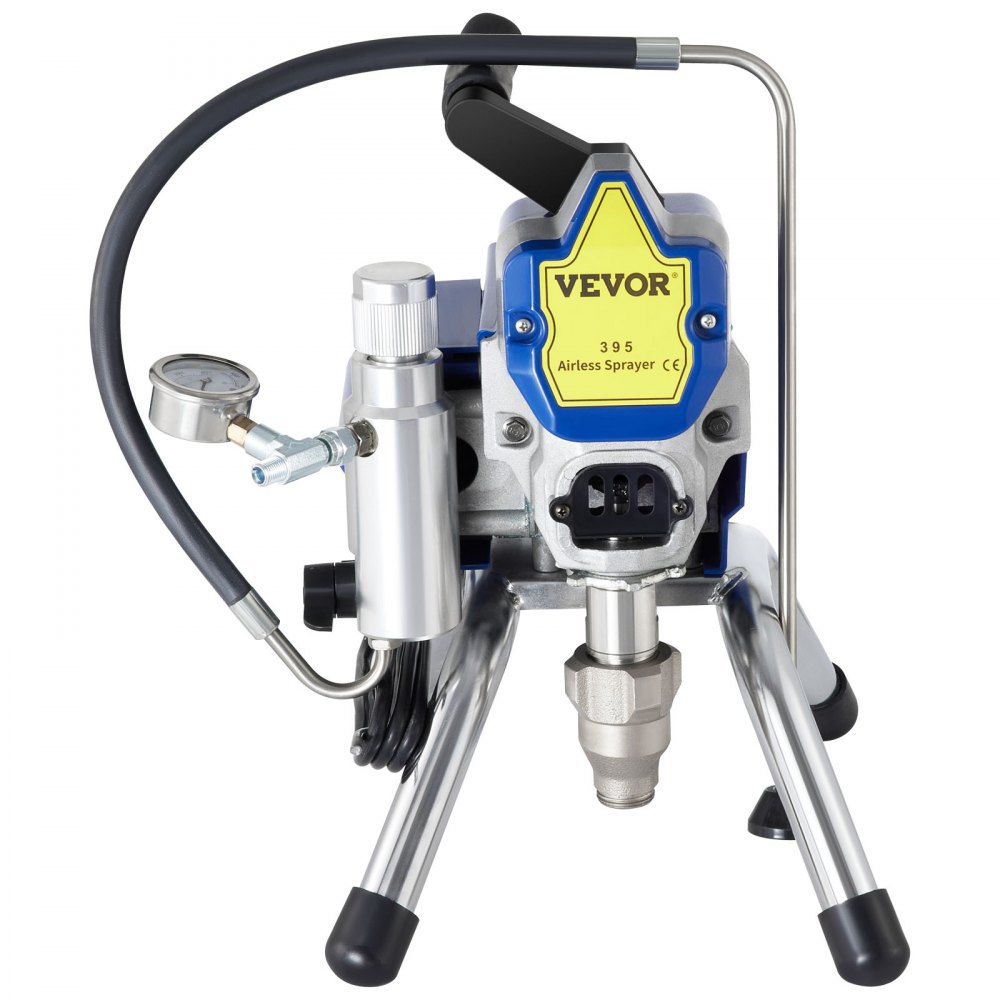 VEVOR 2200w Airless Wall Paint Spray Gun,220v airless sprayer with 5m high pressure pipe,High pressure 3000psi wall paint spray gun,airless paint sprayer Brushless Motor included