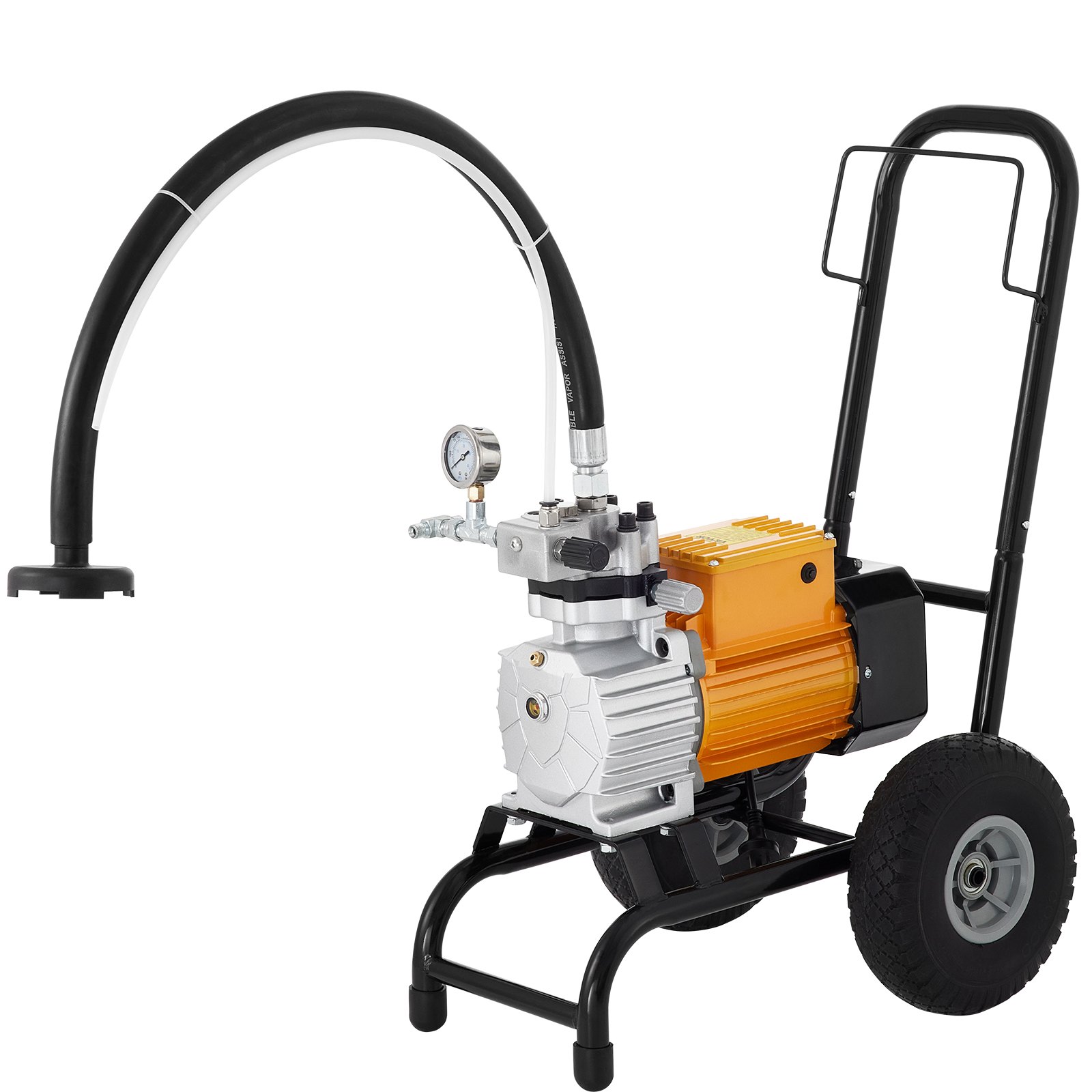 VEVOR Paint Sprayer 220V 3000W Airless Paint Sprayer 15m Hose Paint Gun 5HP 3300PSI Paint Sprayers For Home for ships, bridges, towers, poles and other large long-term industry metal structures
