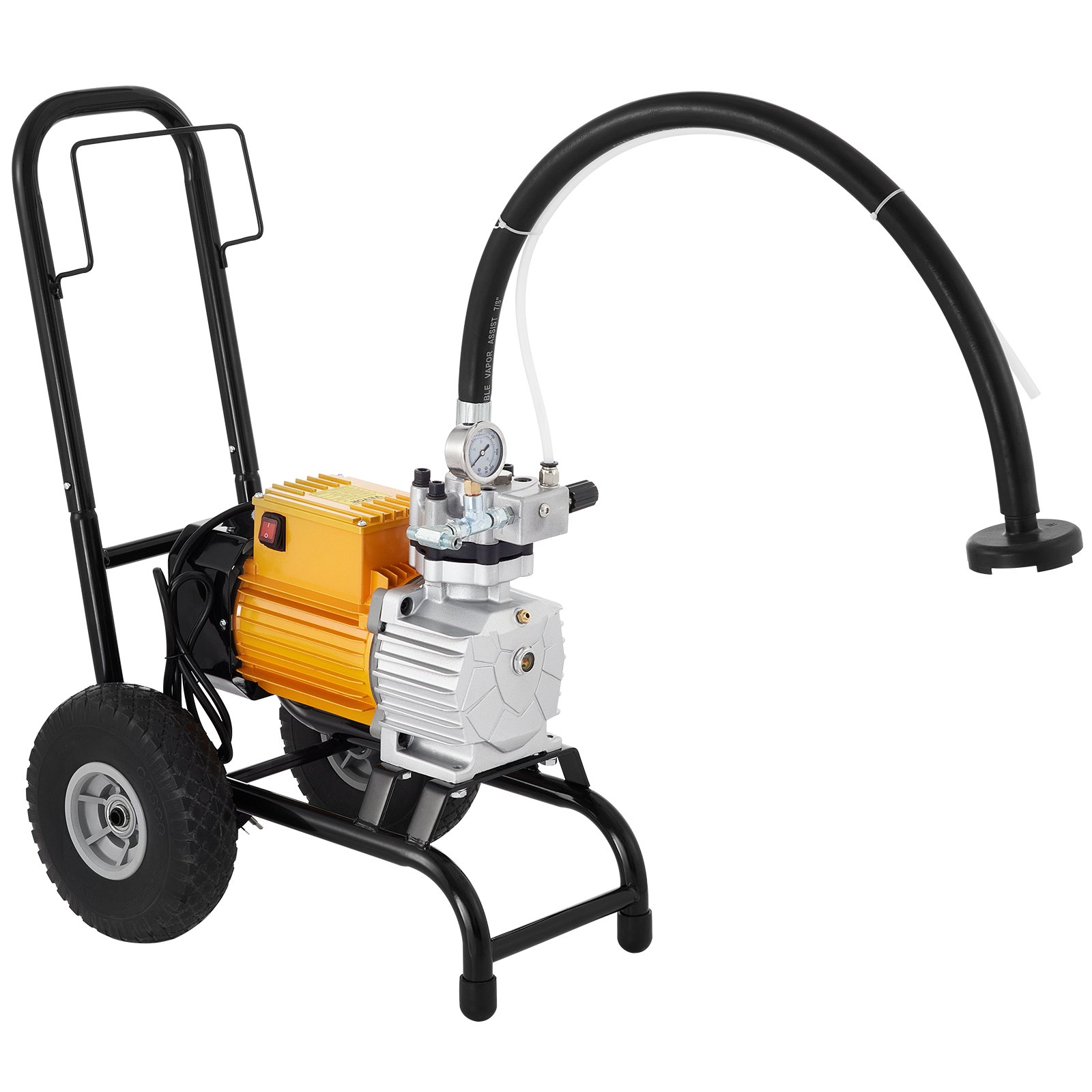 VEVOR Paint Sprayer 220V 3000W Airless Paint Sprayer 15m Hose Paint Gun 5HP 3300PSI Paint Sprayers For Home for ships, bridges, towers, poles and other large long-term industry metal structures