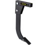 VEVOR Hitch Mounted Ripper, 16\" Shank Length Box Scraper Shank, 4 Hole Site Box Blade for Tractor, 2 Locating Pins Ripper Shank, 2 Plough Tips Box Blade Shank Teeth