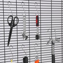 S Hooks 40 Pack 22.05 LBS Load Capacity Stainless Steel Heavy Duty Metal Hooks