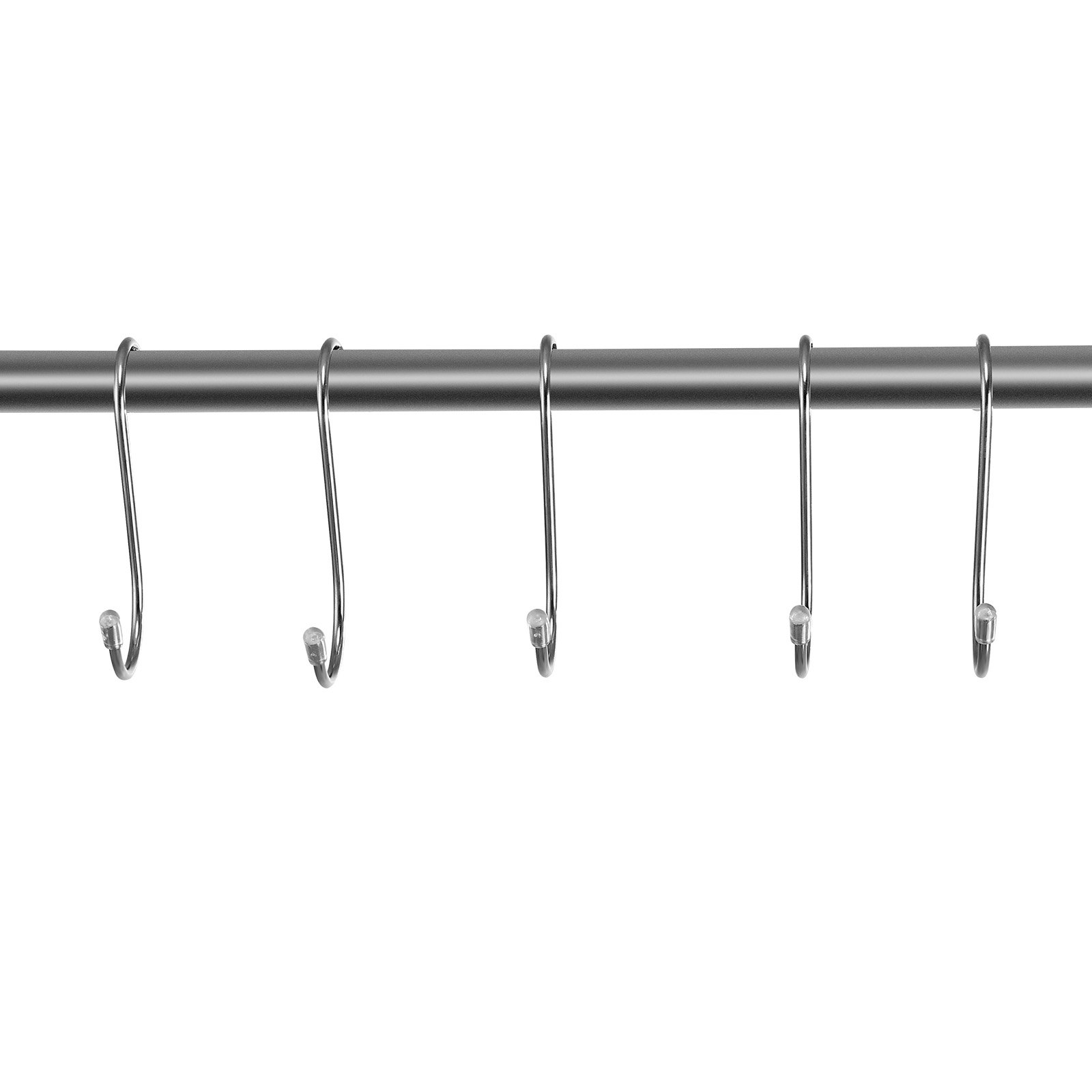 VEVOR S Hooks 40 Pack, 3.4 Inch Metal S Shaped Hangers of 22.05 LBS Load Capacity, Heavy Duty Stainless Steel Hanging Hooks for Hanging Plants, Jeans, Clothes in Garden, Closet, Kitchen, Bathroom