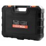 VEVOR Bit Socket Set, 107-Piece SAE and Metric, Hex/Torx/External Torx/Tamper-Proof/Extra Long, S2 Alloy Steel and Cr-V Steel, 1/4 in, 3/8 in, and 1/2 in Drives, with Enhanced Storage Case, Hand Use