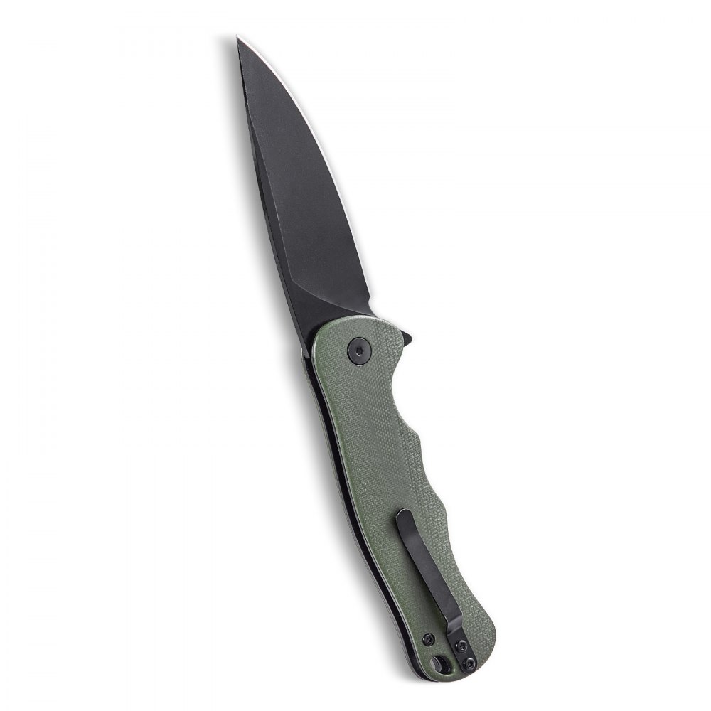 VEVOR Folding Pocket Knife, 3.5 in/8.8 cm D2 Steel Blade, G10 Handle Small EDC Knife with Pocket Clip, Sharp Camping Survival Hiking Knife, 3.84 oz/0.1 kg Easy to Carry for Men Women Self Defense