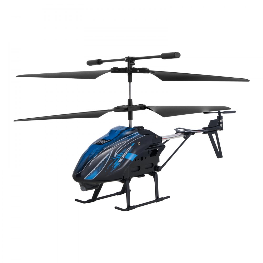 Helicóptero RC VEVOR, helicóptero de control remoto de 2,4 GHz, avión RC de 3,5 canales para niños, 16 minutos de vuelo, retención de altitud, despegue/aterrizaje con un solo botón y luces LED, juguetes para niños a partir de 8 años.