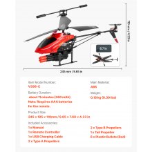 RC Helicopter 3.5 Channel Remote Control Aircraft Toy Shooting Mode Kids Present
