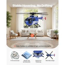 RC Helicopter 4 Channel Remote Control Aircraft Toy 6-Axis Gyro Kids Present