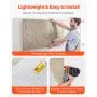 VEVOR 3D Wall Panels, 4 Pack 48 x 24 in PU Natural Stone Imitation Wall Art Tiles, 32 Sq.Ft Coverage Accent Wall Panel, Interior Home Decor for Ceiling, Bedroom, Living & Gaming Room, Stone Yellow
