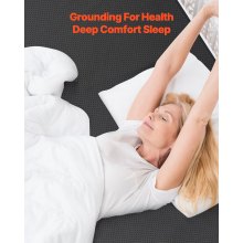 VEVOR Grounding Mat 73 x 54 in Earthing Mat with Cord for Sleep Energy Anxiety