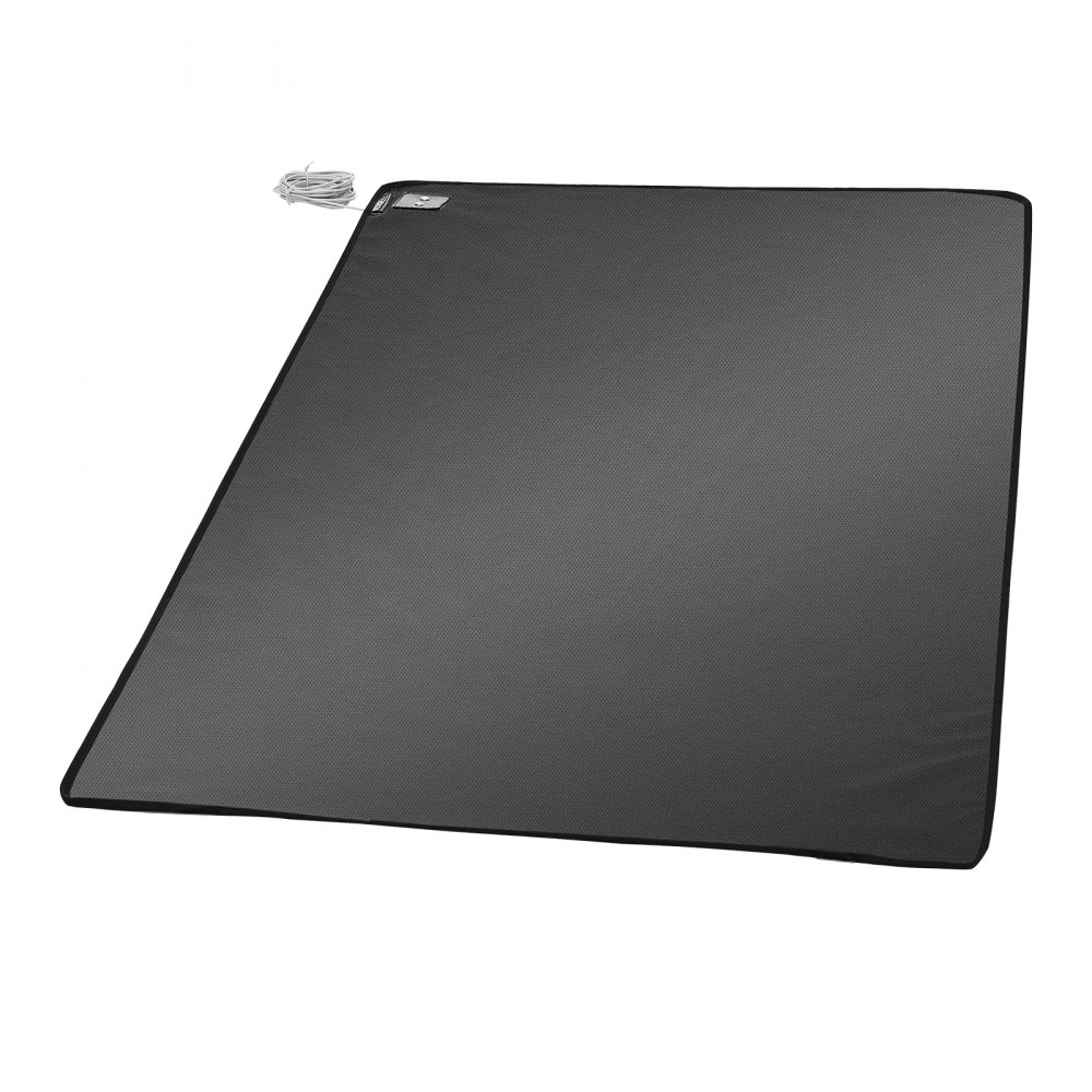 VEVOR Grounding Mat, 680 x 1520 mm Anti-Slip PU Leather Earthing Mat, with 15 Feet Grounding Cord, Grounding Pad for Sleep, Boost Energy, Improve Sleep, Reduce Anxiety at Home Office or Work