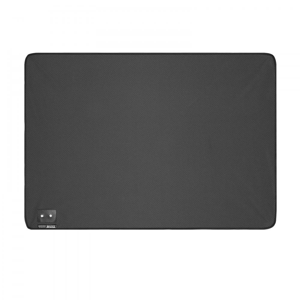 VEVOR Grounding Mat, 680 x 990 mm Anti-Slip PU Leather Earthing Mat, with 15 Feet Grounding Cord, Grounding Pad for Sleep, Boost Energy, Improve Sleep, Reduce Anxiety at Home Office or Work