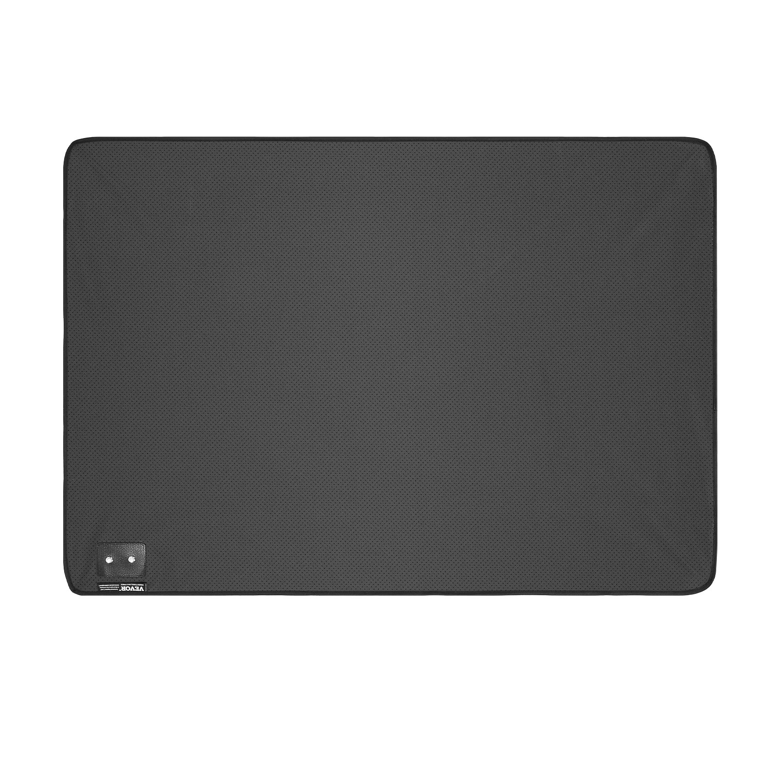 VEVOR Grounding Mat, 680 x 990 mm Anti-Slip PU Leather Earthing Mat, with 15 Feet Grounding Cord, Grounding Pad for Sleep, Boost Energy, Improve Sleep, Reduce Anxiety at Home Office or Work