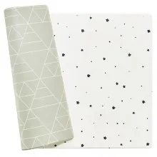 VEVOR - Alfombra de juego para bebés de 55 x 79 pulgadas, suave, para gatear y actividades en el suelo, de 2 lados