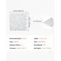 VEVOR 3D Wall Panels, 33-Pack 11.81 x 11.81 in PVC Modern Art Minimalist Diamond Tiles, 32 Sq.Ft Coverage Accent Wall Panel, Interior Home Decor for Ceiling, Bedroom, Living & Gaming Room, Matte White