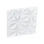 VEVOR 3D Wall Panels, 33-Pack 11.81 x 11.81 in PVC Modern Art Minimalist Diamond Tiles, 32 Sq.Ft Coverage Accent Wall Panel, Interior Home Decor for Ceiling, Bedroom, Living & Gaming Room, Matte White