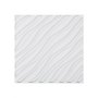 3D Wall Panels 12-Pack 19.7 x 19.7 inch PVC 32 Sq.Ft Coverage Wave Matte White
