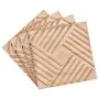 VEVOR 3D Wall Panels, 12-Pack 19.7 x 19.7 in PVC Modern Art Minimalist Salt Tiles, 32 Sq.Ft Coverage Accent Wall Panel, Interior Home Decor for Ceiling, Bedroom, Living & Gaming Room, Light Wood Color