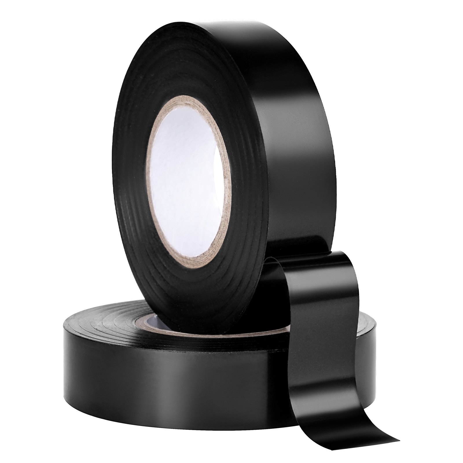 VEVOR 600V Electrical Tape, 10 Rolls, 3/4 in x 66 ft General Purpose PVC Insulating Wire, 0℉ to 221℉ Flame Retardant, Waterproof, Secure Adhesion, Weather Resistance, for Electrical Equipment, Black