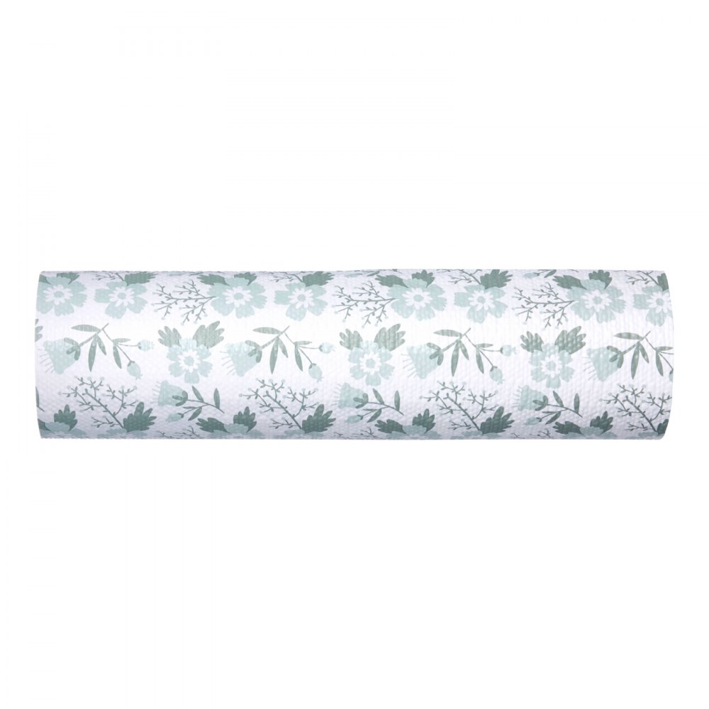 VEVOR Drawer and Shelf Liner for Kitchen Cabinet, Non-Adhesive Non-Slip Thick Refrigerator Liners, Waterproof Shelf Paper, Cupboard Bathroom Drawer Mats, PVC Fridge Lining for Shelves, Floral, 23 FT