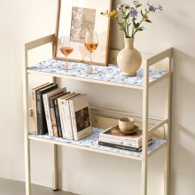 Classic Floral Drawer and Shelf Liner for Kitchen Cabinet Non-Adhesive 23 FT