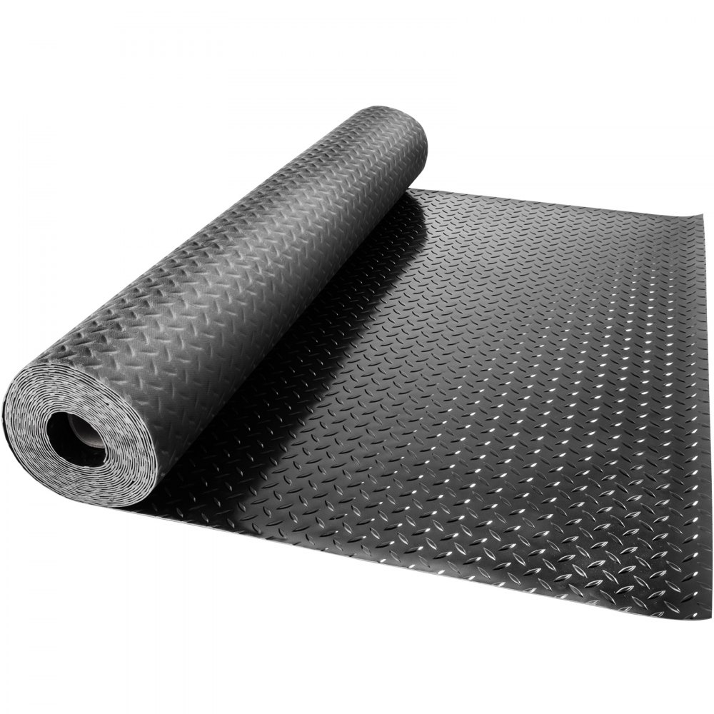 PVC Vinyl Floor Covering Garage Flooring Mat Trailer Floor Covering Diamond