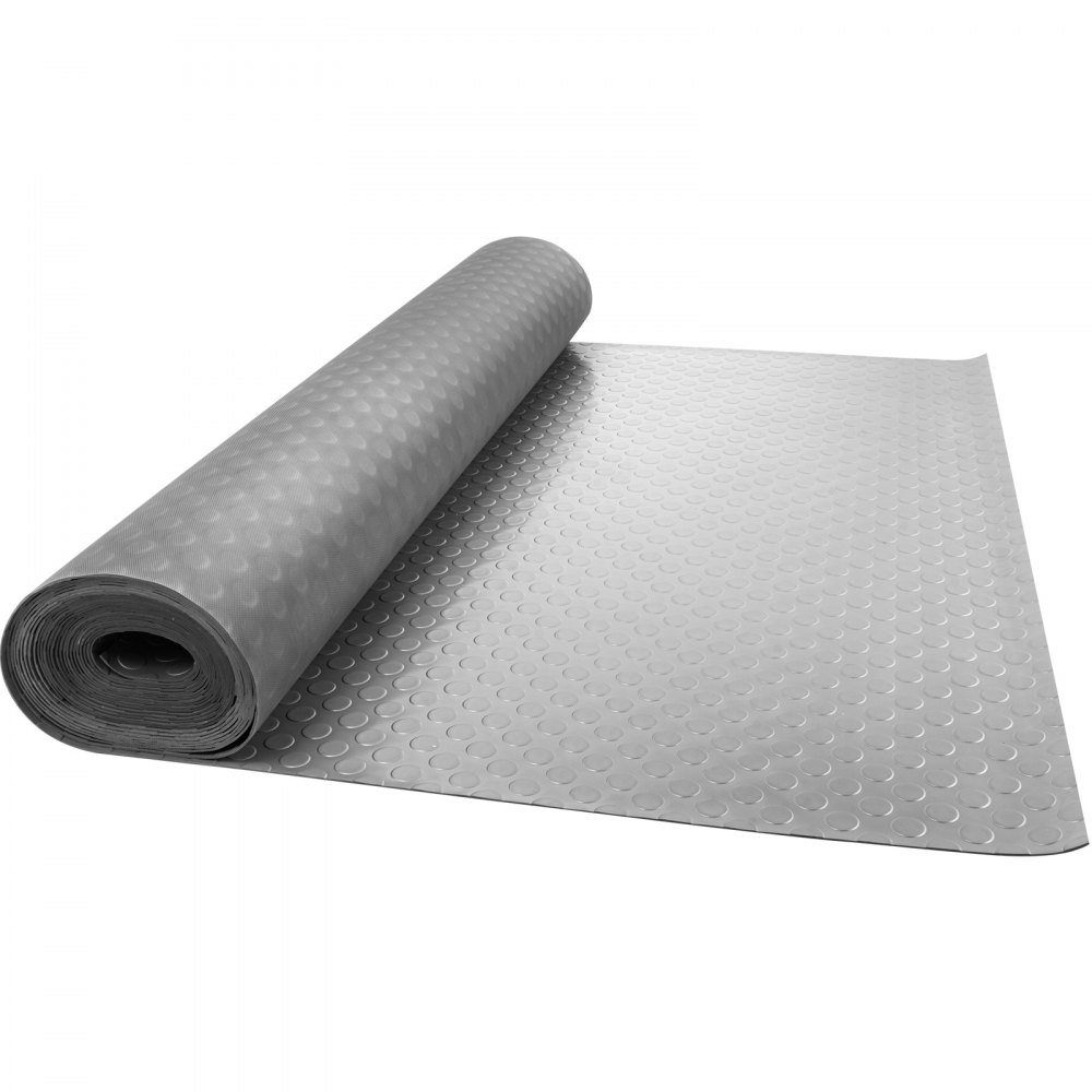 Grage Flooring Mat Roll Vinyl Floor Covering for Gym Workshop 5.2x1.1Mx2(Roll)