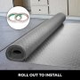 Grage Flooring Mat Roll Vinyl Floor Covering for Gym Workshop 5.2x1.1Mx2(Roll)