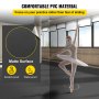 VEVOR DanceKit Floor Dance Floor Roll 2x 3 mNon-Slide PVC for Ballet Style