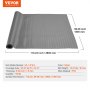VEVOR Garage Floor Mat Garage Flooring Roll 4.9x9.2ft Anti-Slip Silver PVC Vinyl