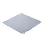 VEVOR Garage Floor Tiles Interlocking, 8 Pack 513 x 513 x 5 mm Interlocking Modular Garage Flooring Tiles, Diamond Plate Slip-Resistant PVC Mats for Workshop,Warehouse,Tool Room, Silver