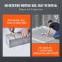 VEVOR shower curb kit, xps easily cut, no need for a mortar bed, easy to lay and install.