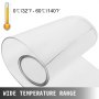 Clear PVC Plastic Strip PVC Strip Curtain Door Industrial Home 2.5m*150mm*2mm