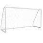 VEVOR Soccer Goal 3.65 x 1.82 m PVC Soccer Goal for Backyard with PE Net, Portable & Weatherproof Set, with PE Net, Target, Ground Stake, Cones, for Kids & Adults Outdoor Backyard Practice Training