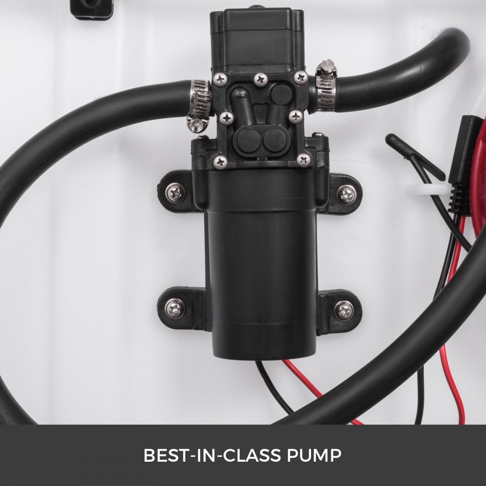 60 L ATV Weed Sprayer 5.5 FT/1.6m Boom Trailer Spot Boom Spray Tanks for Garden or Farm