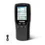 Monitor de calitate a aerului VEVOR 8-în-1, contor profesional de particule PM2.5 PM10 PM1.0, formaldehidă, temperatură, umiditate, tester TVOC AQI pentru interior/exterior, contor de calitate a aerului cu praguri de alarmă